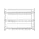 3 Tier Wire Can Rack - White | Howards Storage World