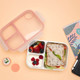 Lock & Lock To Go Bento Box 980ml - Pink | Howards Storage World