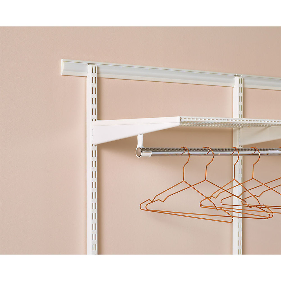 elfa Top Track 1050mm White Howards Storage World