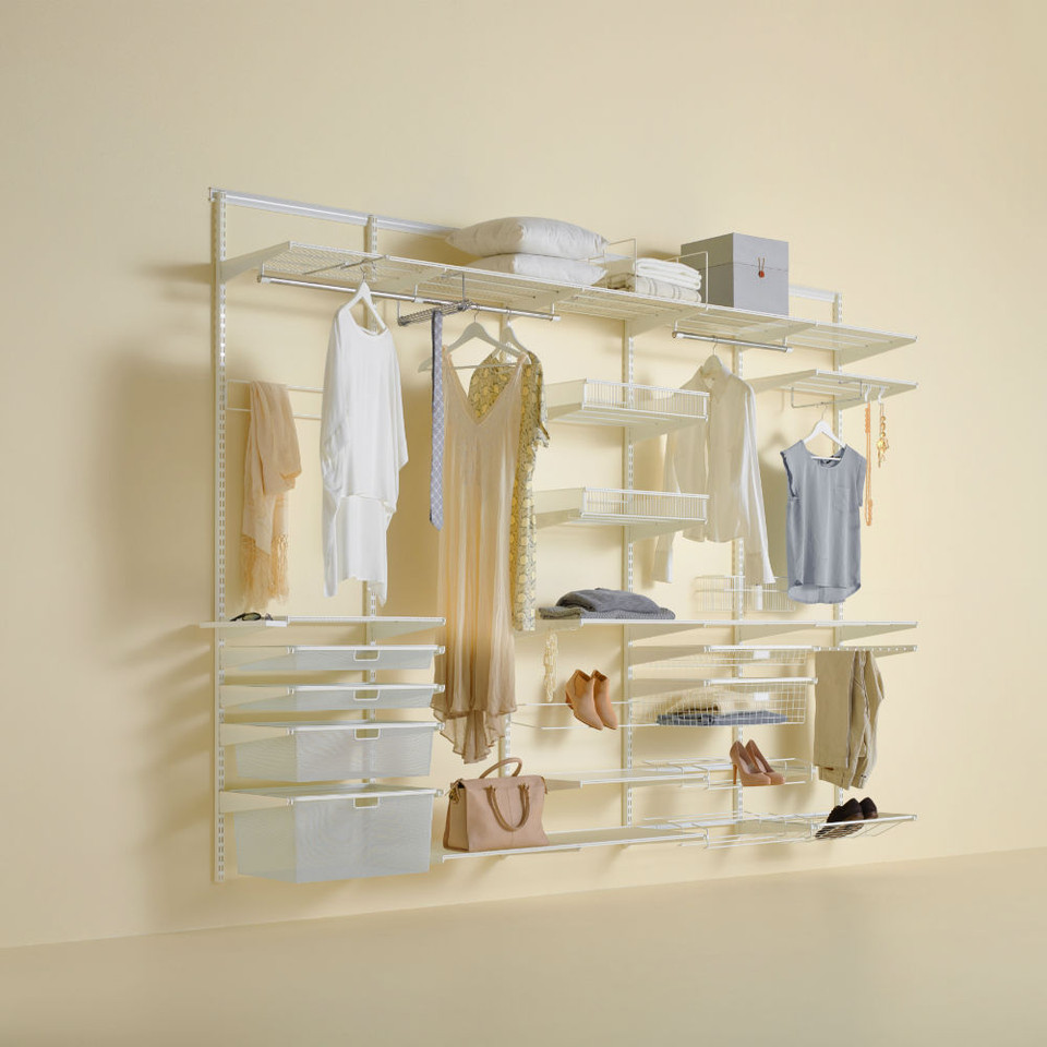 elfa Top Track 1050mm White Howards Storage World