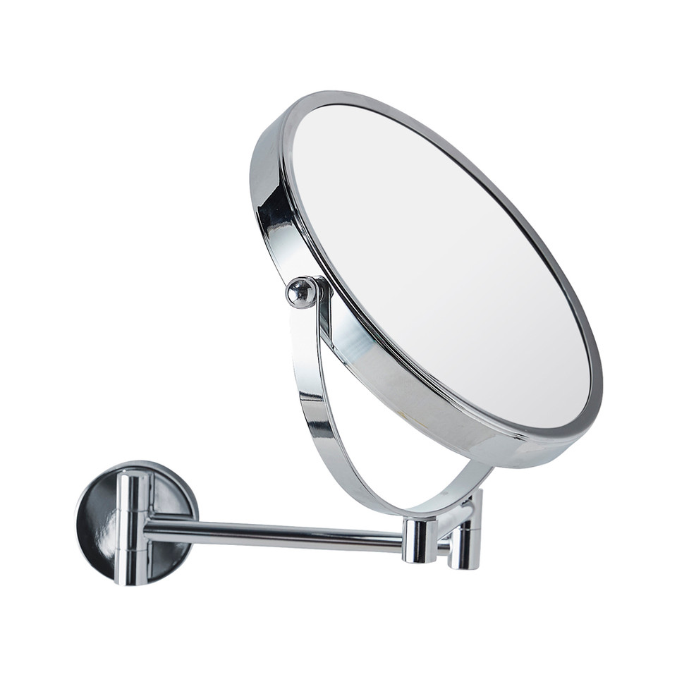 Howards Extendable Wall Mounted Magnifying Makeup Mirror Howards