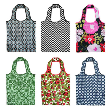 Sachi Market Tote Shopping Bag - Assorted | Howards Storage World