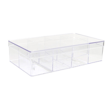 Howards Stackable Organiser 8 Compartments Deep - Clear | Howards ...