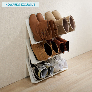 Like-It Compact Tier Shoe Rack Howards Storage World