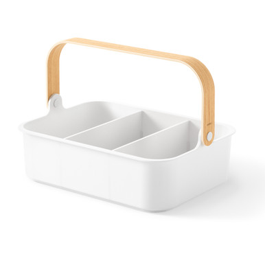 Umbra Bellwood stapelbare bak / organizer large wit
