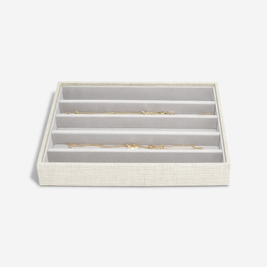 Stick2Fit Bijou Linnen Havermout - Tuiss Raamdecoratie