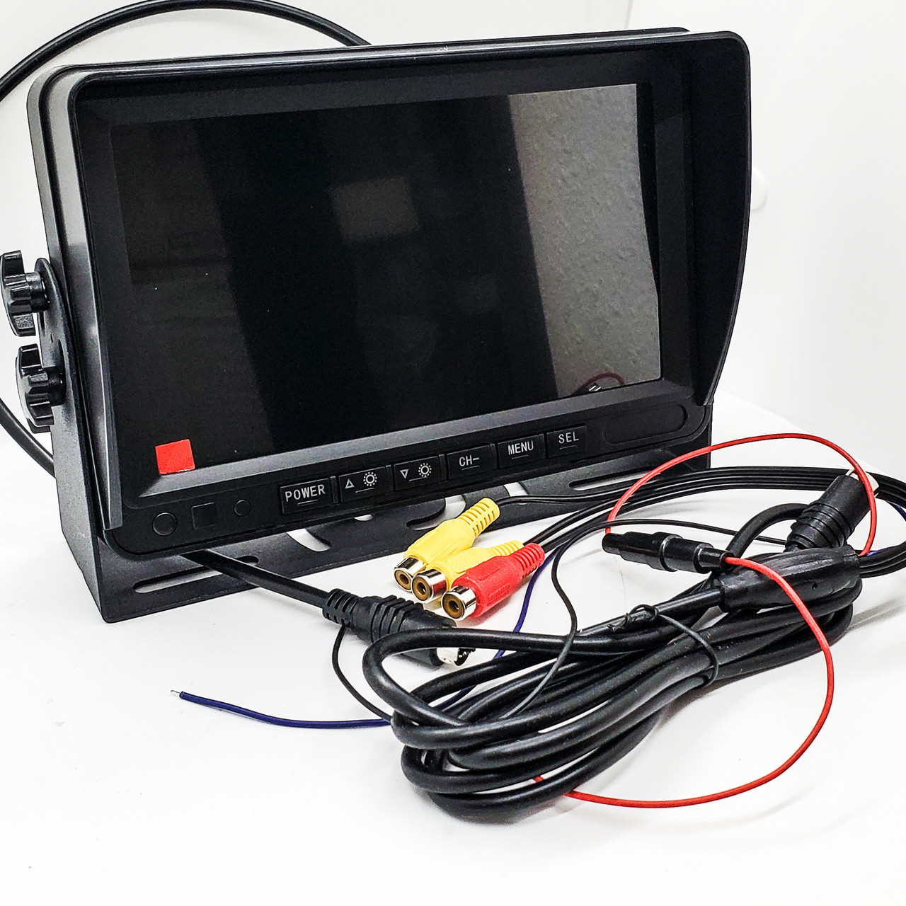 Equipar Para editar Oral 7" High Resolution TFT LCD Color Monitor 4 Video Input with Remote