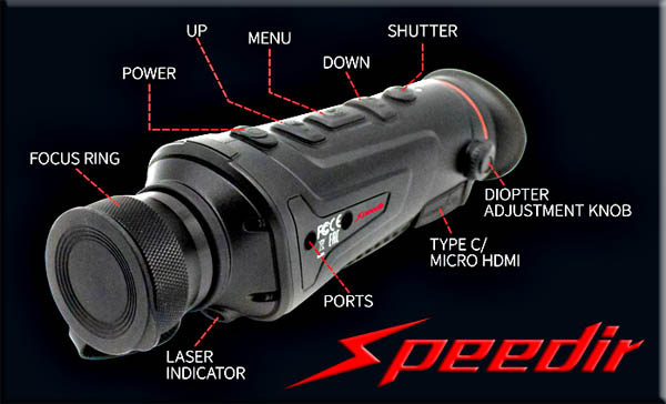 speedir thermal vision monocular 