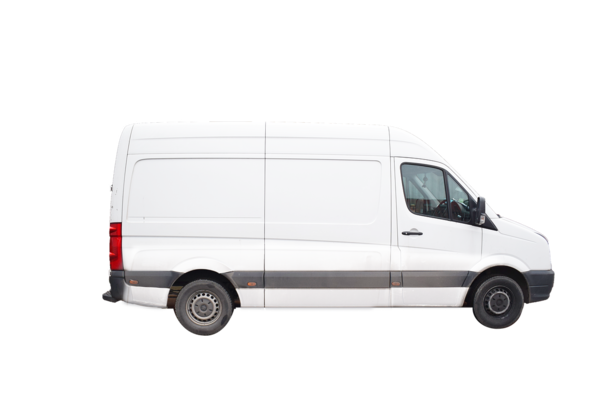 fleet delivery safety A van that needs a fleet safety camera