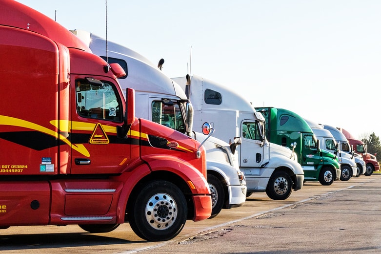 Trucks that need fleet safety cameras