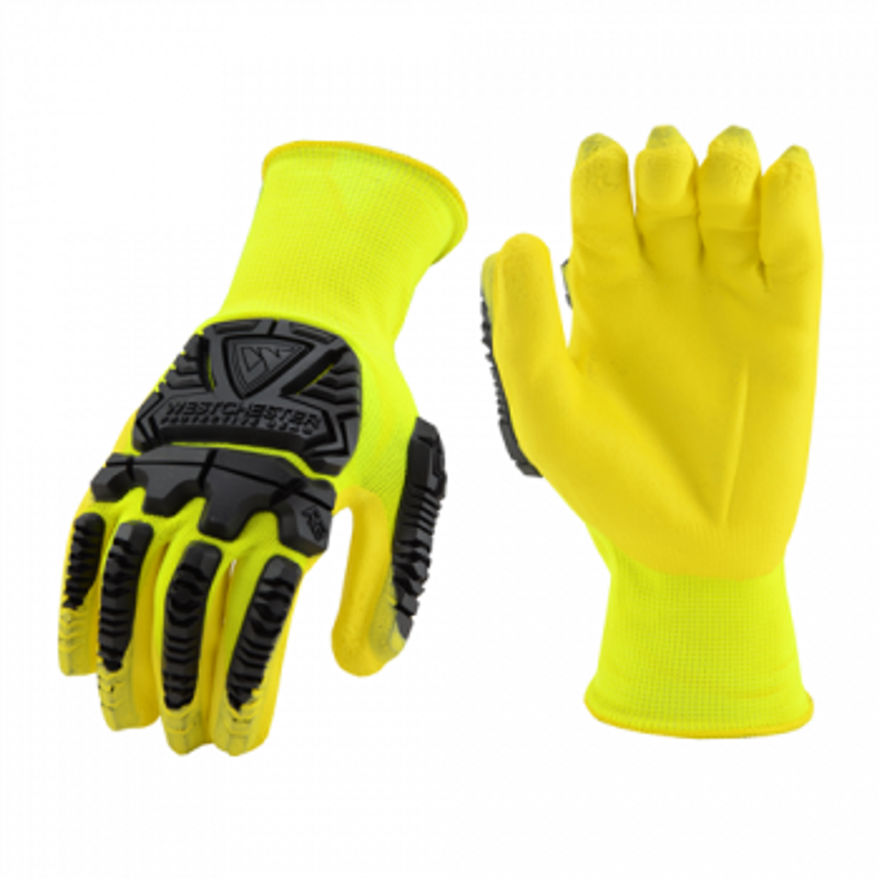 West Chester Protective Gear HVY713NFB/L Coated Work Gloves