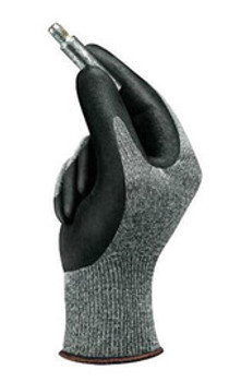 Showa 330XL-10 Coated Gloves, Black/Gray, XL