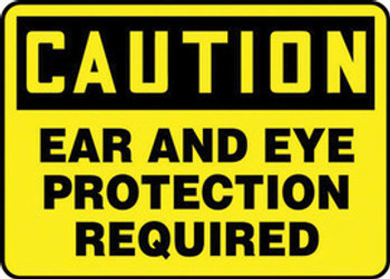 A81MPPA608VP Area Protection Safety Signs Accuform Signs MPPA608VP