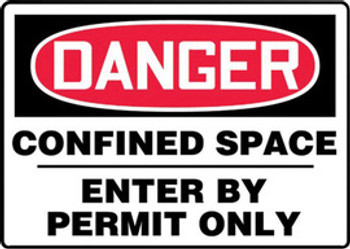 A81MCSP134VA Area Protection Safety Signs Accuform Signs MCSP134VA