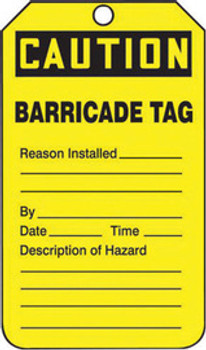 Accuform Signs TAB105CTP Safety Labels & Tags