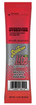 Sqwincher® 1 Ounce Fruit Punch Flavor Lite Powder Concentrate Package Electrolyte Drink