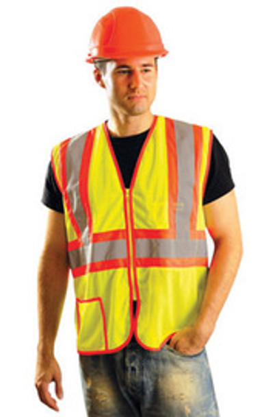 OCCSSCLC2Z-YM Clothing Reflective Clothing & Vests OccuNomix LUX-SSCLC2Z-YM