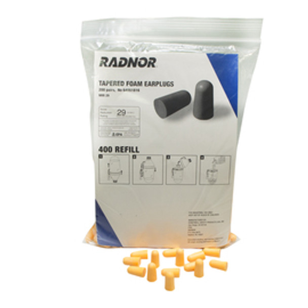 RAD64051816 Hearing Protection Earplugs Radnor 64051816