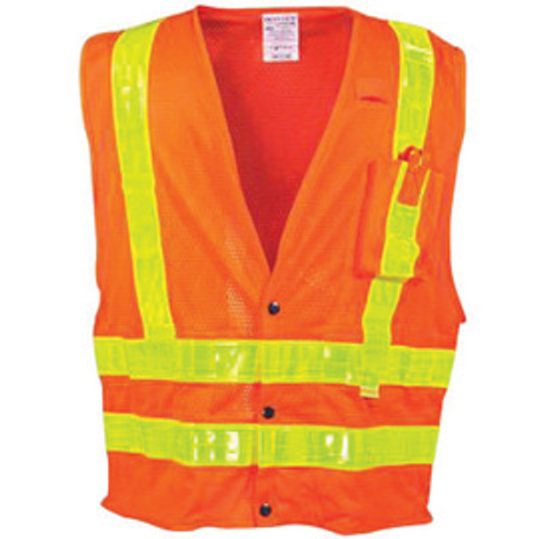OCCSSLDMS-OXL Clothing Reflective Clothing & Vests OccuNomix LUX-SSLDMS-OXL