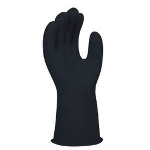 SALISBURY By Honeywell Size 10 Black 11" Type I Natural Rubber Class 0 Low Voltage Electrical Insulating Linesmen's Gloves With Straight Cuff