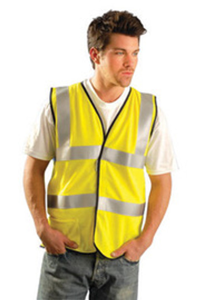 OCCSSFGCFR-YL Clothing Reflective Clothing & Vests OccuNomix LUX-SSFGCFR-YL