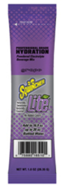 Sqwincher® 1 Ounce Grape Flavor Lite Powder Concentrate Package Electrolyte Drink