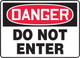 A81MADM138VP Area Protection Safety Signs Accuform Signs MADM138VP