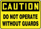 A81MEQC720VP Area Protection Safety Signs Accuform Signs MEQC720VP