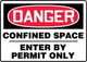 A81MCSP134VP Area Protection Safety Signs Accuform Signs MCSP134VP