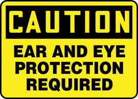A81MPPE436VP Area Protection Safety Signs Accuform Signs MPPE436VP