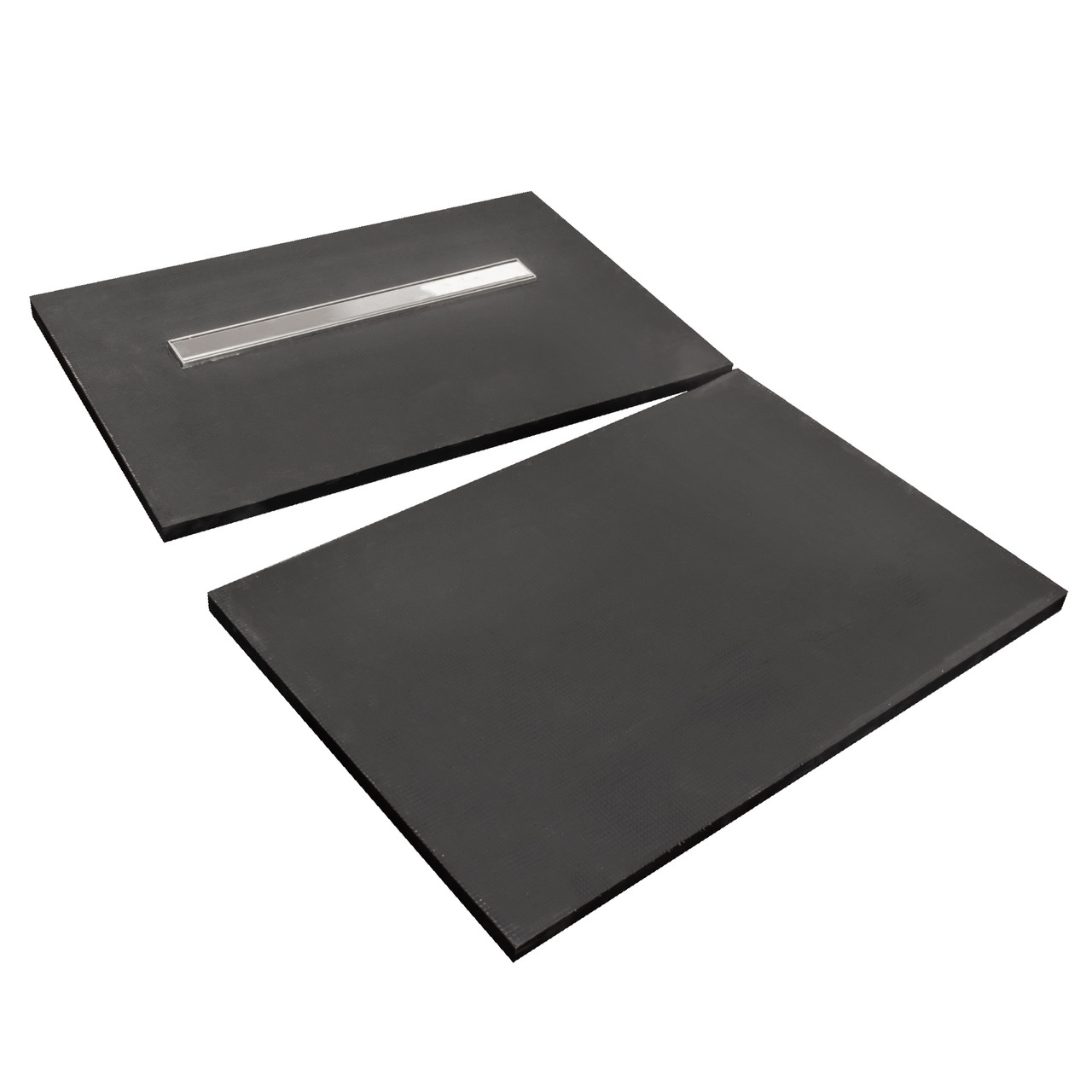 Wetroom Shower Tray Former with Linear Drain 30mm Split for Easy