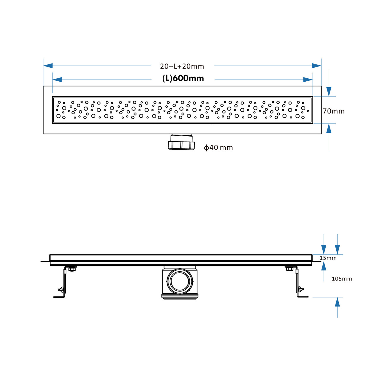 Linear Wet Room Shower Trays Sirra The Wetroom Store