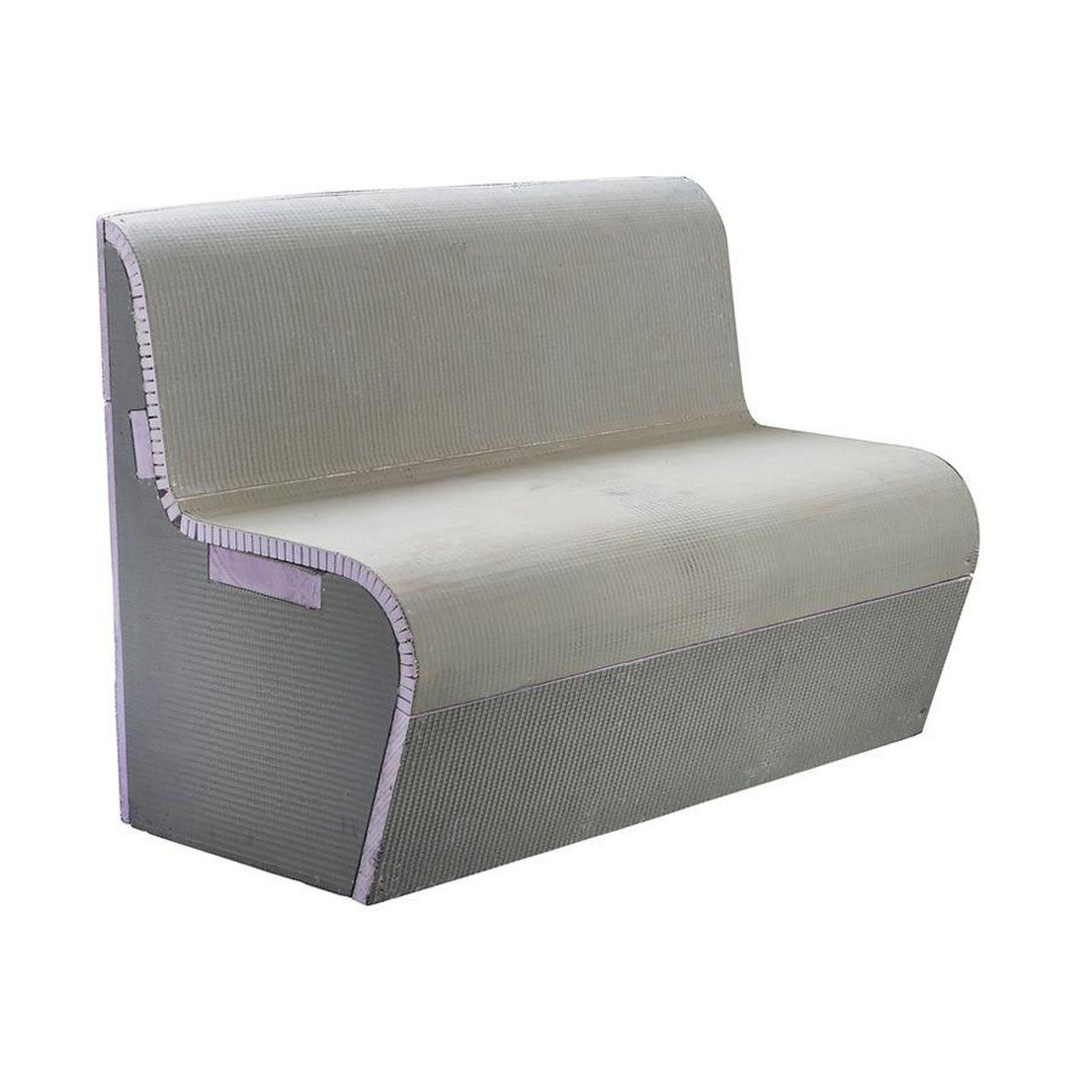 Wet Room Tileable Bench Seat Curved Edge With Back The Wetroom