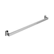 Pure Single Towel Bar, Polished Stainless Steel