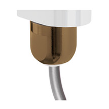 Standard Dual Fuel Electric Element 300W - Brushed Bronze with Grey Cable