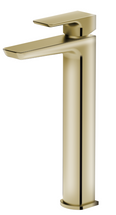 Brushed Brass - Swansea Freestanding Mono Mixer Tap