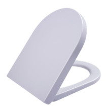 Tailored Bathrooms Dee Soft-Close D-Shape Toilet Seat