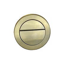 Tailored Bathrooms Brushed Brass Dual-Flush Concealed Cistern Button – Round Tailored Bathrooms Brushed Brass Dual-Flush Concealed Cistern Button – Round