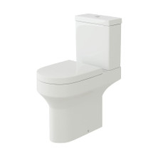 Tailored Bathroom Florence D-Shape Toilet – Soft-Close Seat, Cistern & Fittings

