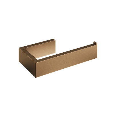 Pure Toilet Roll Holder, Brushed Bronze 