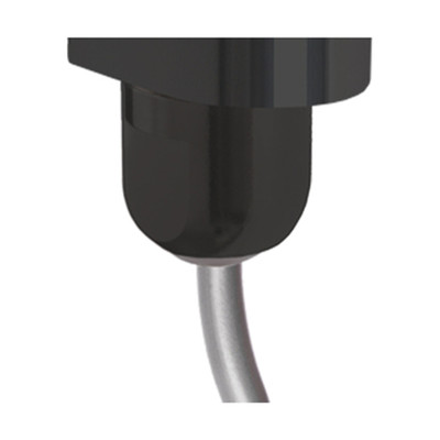 Standard Dual Fuel Electric Element Matte Black with Grey Cable - 150W