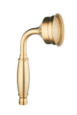 Tenby Traditional Hand Shower Brushed Brass (TIS0283) 
