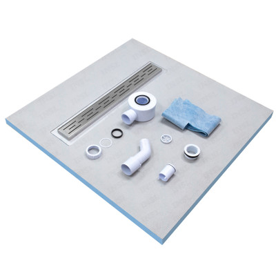 INSL8 Linear Wetroom Tile On Shower Trays