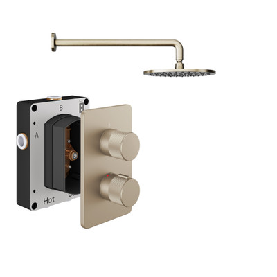 Shower Pack 1 - Iso Pro - Brushed Nickel