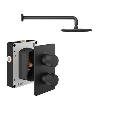 Shower Pack 1 - Iso Pro - Matt Black