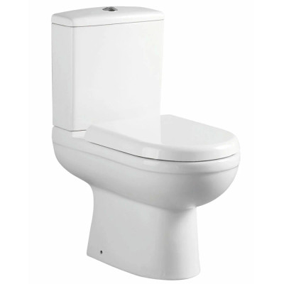 Tailored Plumb Essentials Rimless Close-Coupled D-Shape WC