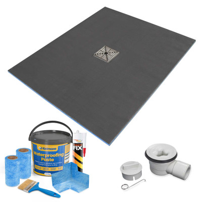 Wetroom Shower Tray Former Centre Drain - Mokra20