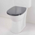 AKW Ergonomic Soft Close Toilet Seat with lid - Mid Grey - Lid