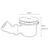 Premium 90mm High Flow Shower Waste Orca Black Cover 