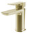 Swansea Brushed Brass Mono Basin Mixer Tap With Waste